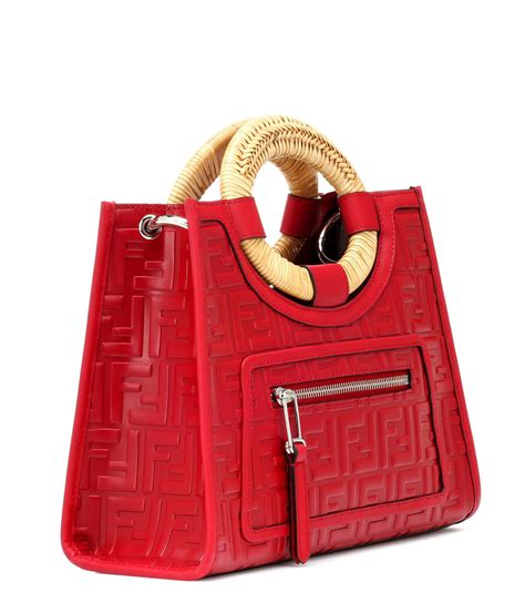 fendi red runaway bag|Fendi mini tote bag.